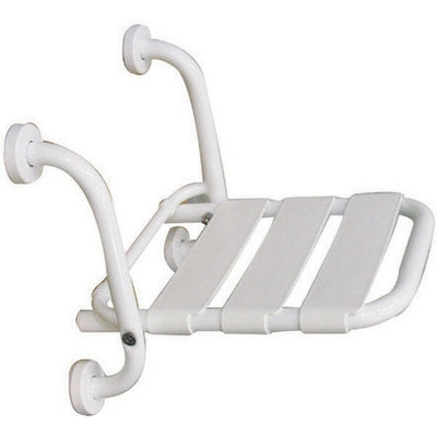 Asiento plegable blanco