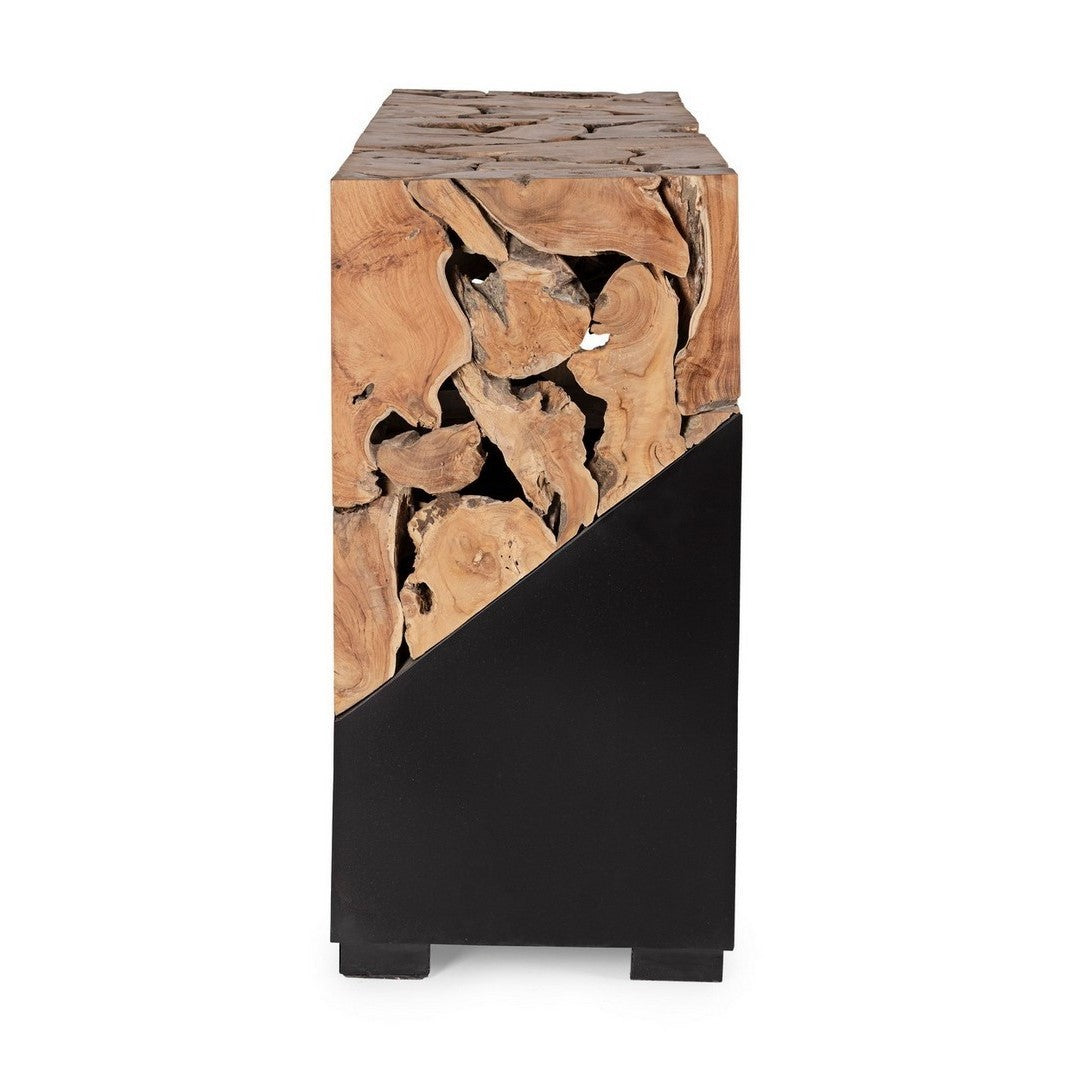 Consola Granada 120x40 cm en madera revestida de melamina 