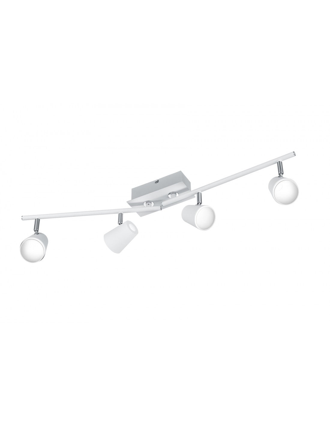Lámpara de techo Arms con 4 Focos Orientables Narcos White Trio Lighting