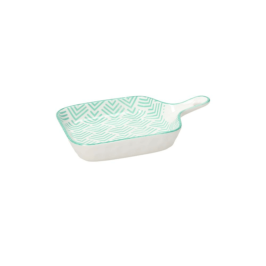 Cocotte 1 asa 16x22x4h cm verde Happiness