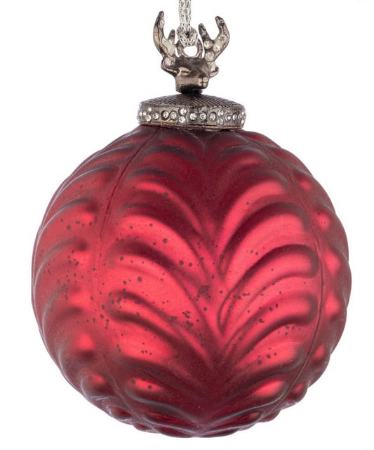 4x Esfera Vt Decorum Rojo Op D100
