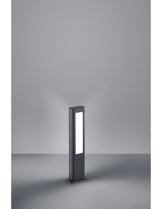 Rin LED de poste bajo para exterior IP54 Antracita H50 cm Trio Lighting
