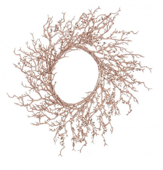 8x Corona de esmeril Oro rosa D35