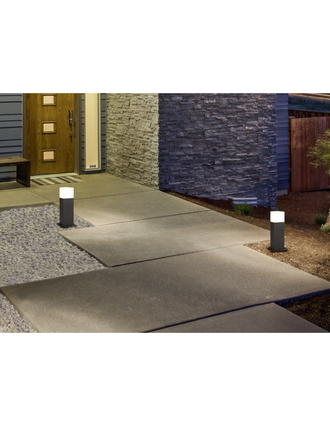 Farol De Jardín Hudson Square Antracita Led E14 Trio Lighting