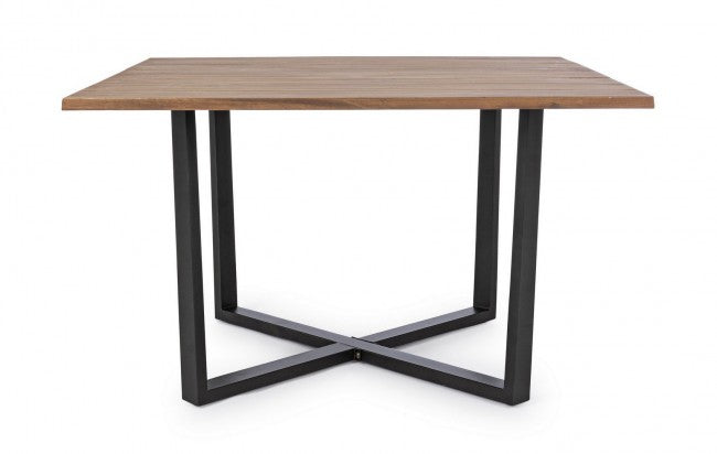 Mesa Helsinki antracita-natural 130x130 cm