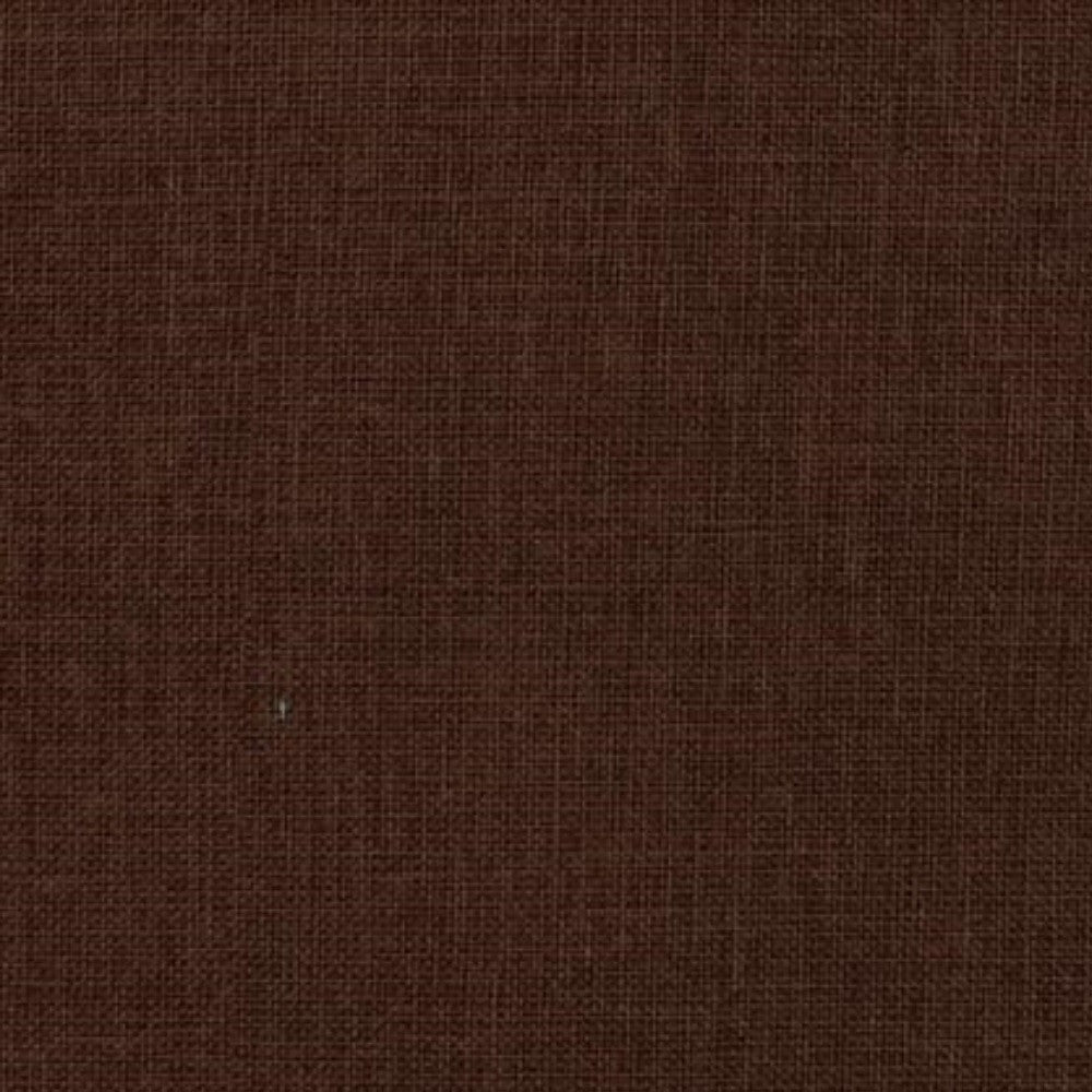 Funda para silla con ribete de fibra marrón