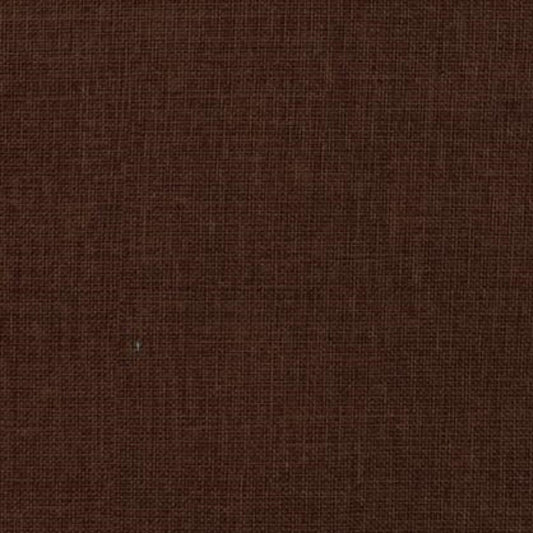 Funda para silla con ribete de fibra marrón