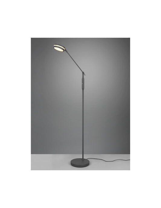 Lámpara de Pie Lineal Touch Led Disco Regulable Franklin Antracita Trio Lighting
