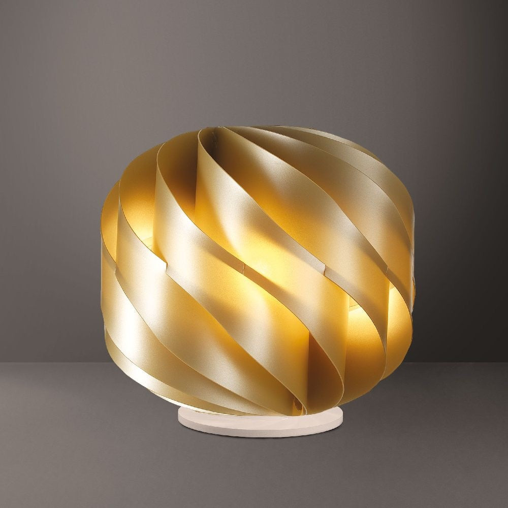 LAP Lámpara de Mesa New Gold en Plástico Cm. 40x39h