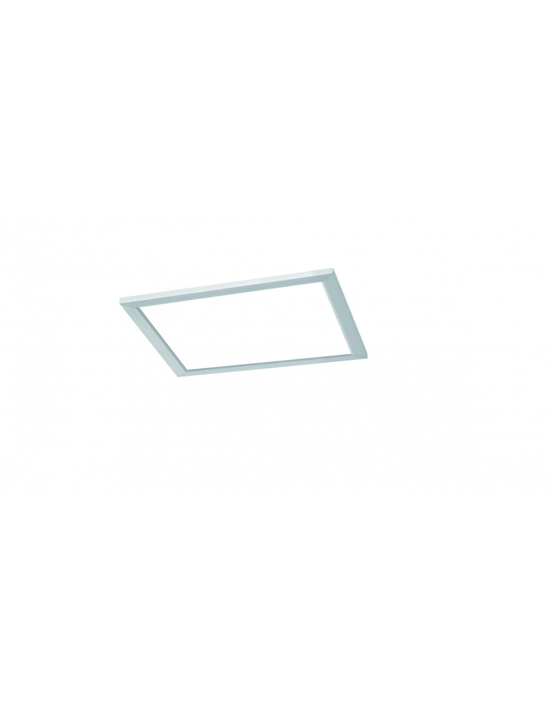 Plafón cuadrado Griffin LED Regulable Rgbw Níquel 29x29 cm Trio Lighting