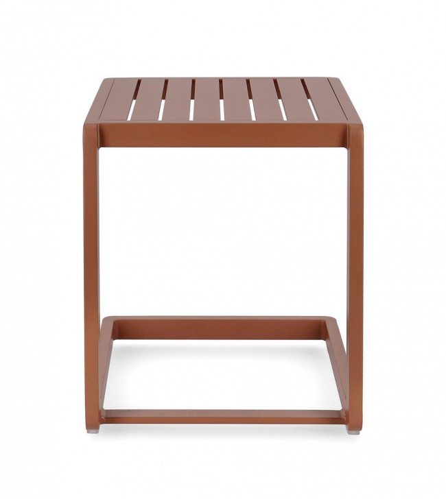 2x Mesa de centro Konnor 40X40 Terracota