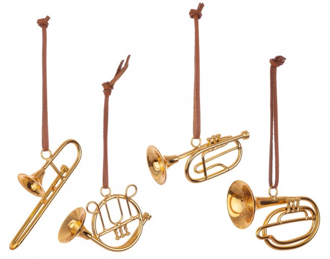 12x Colgante Musical Oro Ass4