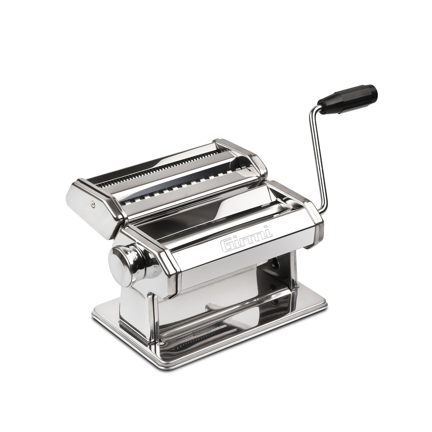 Máquina de pasta manual Girmi IM90 en acero inoxidable.