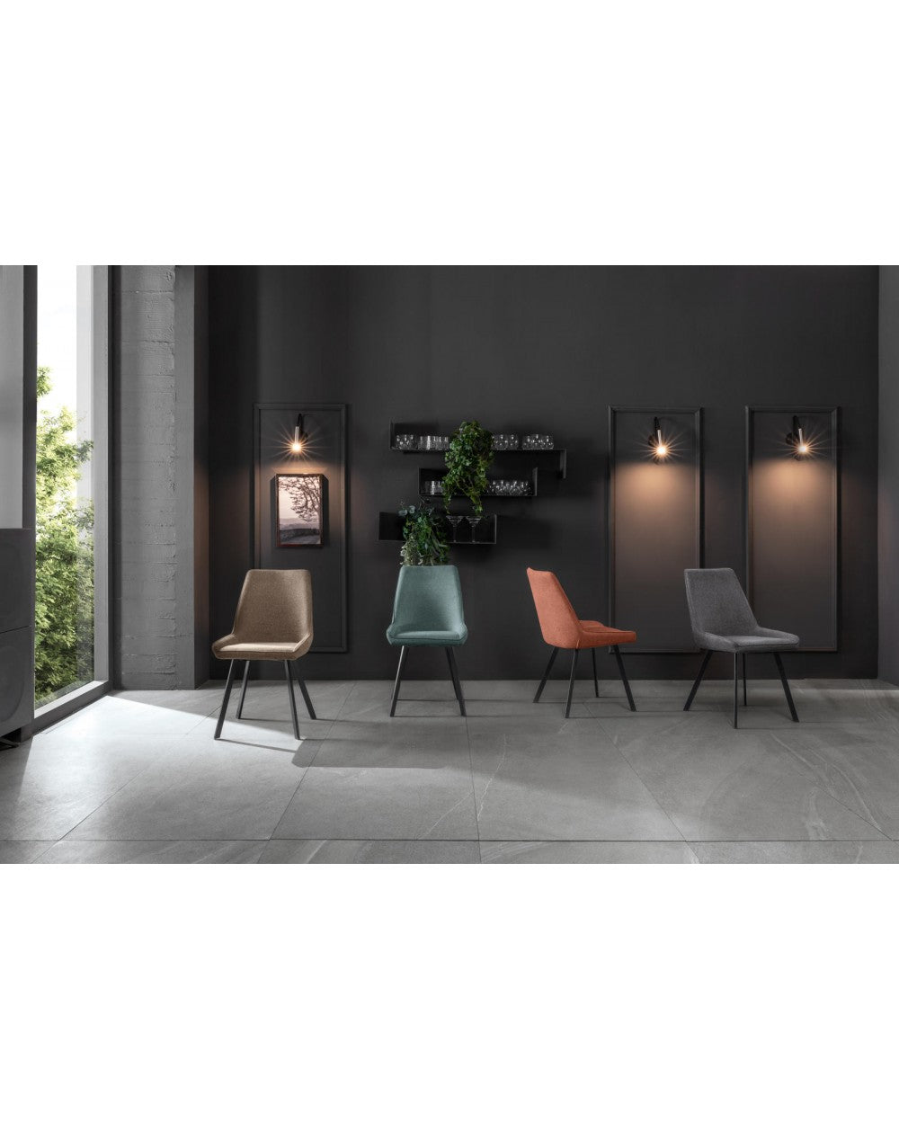 4x Sillas de Microfibra - Fox