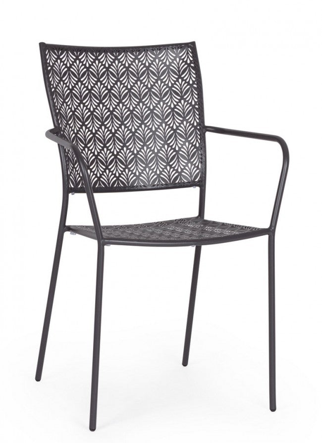 4x Silla C-Br Lizette Antracita