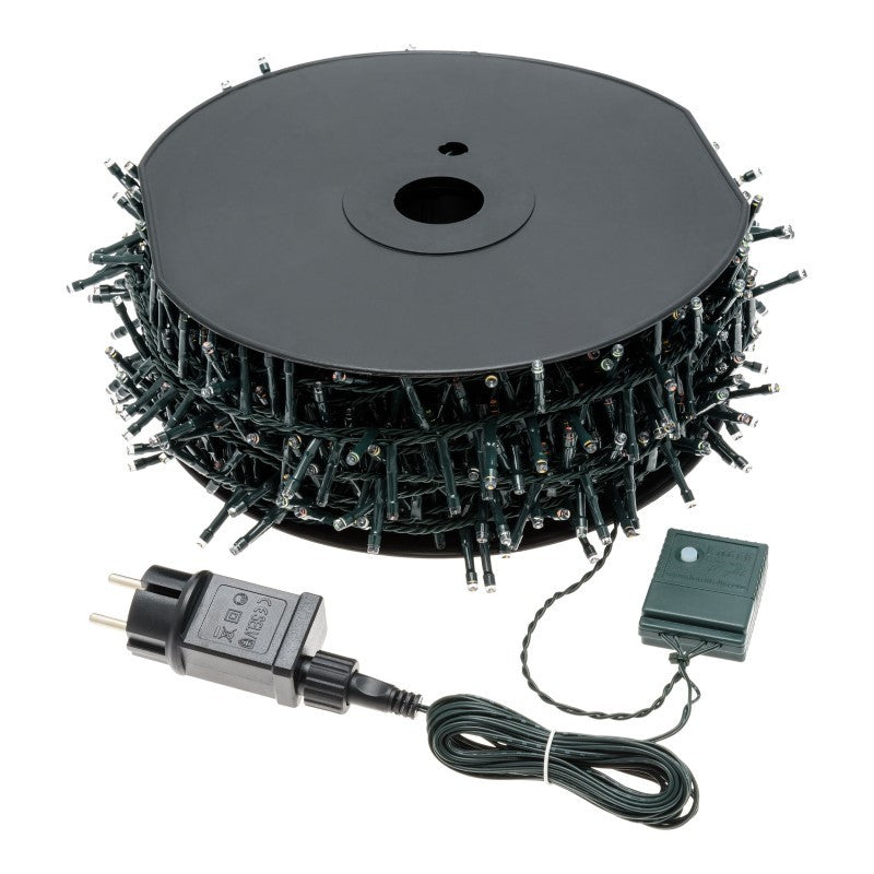 MiniCluster ø6cm 2000 LEDs blanco cálido 40,5m en bobina