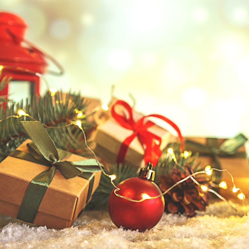 Cadena de 20 MicroLED de color blanco cálido