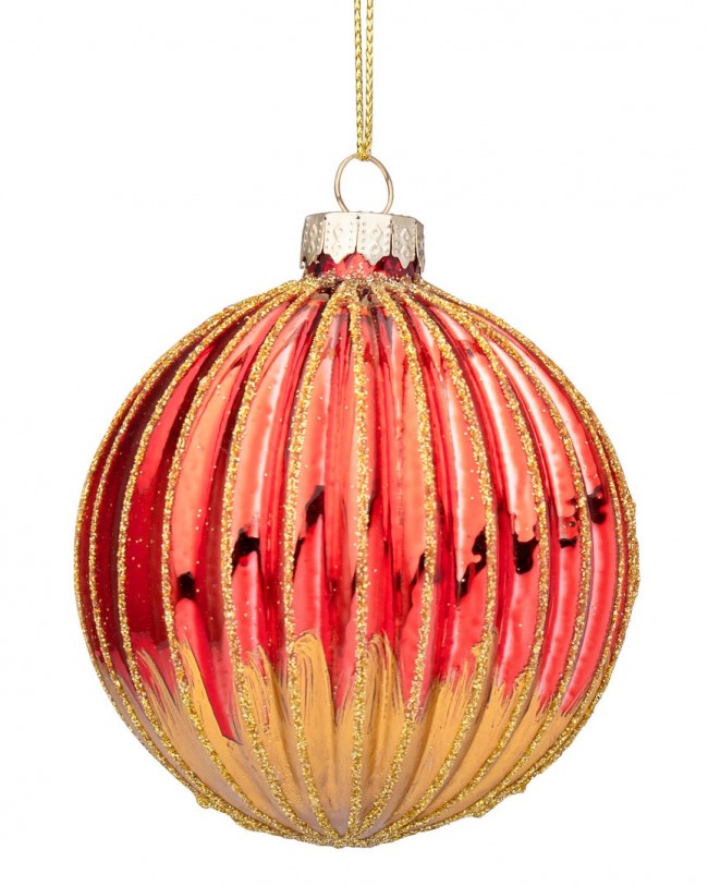12x Esfera Vt Modish Rojo