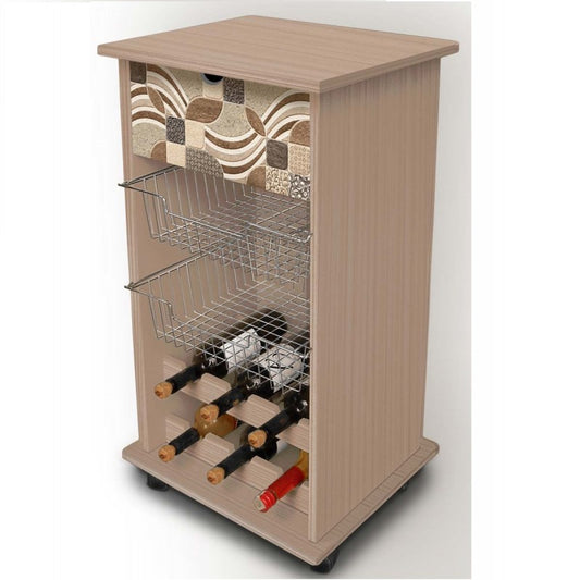 Carrito de frutas vintage 40x45x85h cm