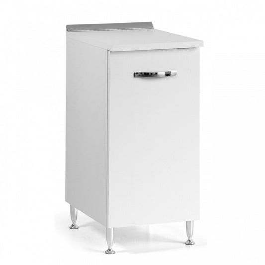 Mueble de cocina Fresno blanco 1 puerta 30x50xH 85 cm