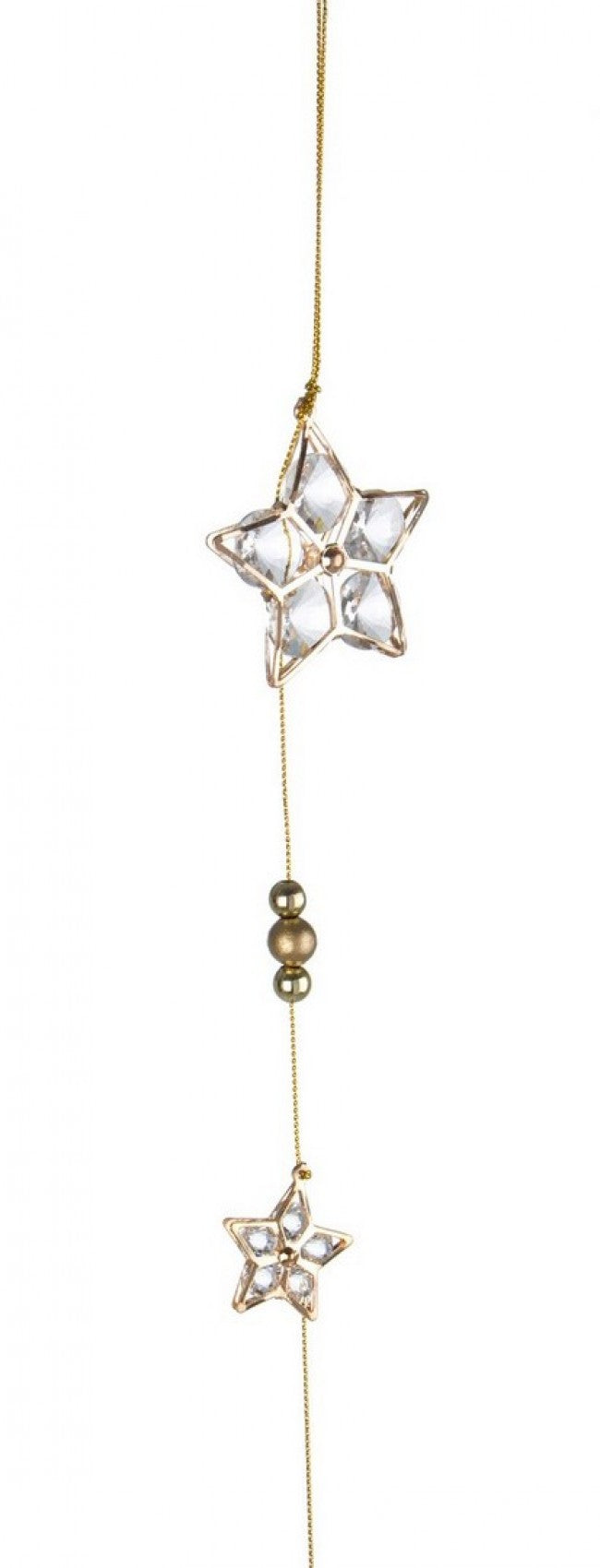 8x Cadena 5F Angelika Estrella Oro