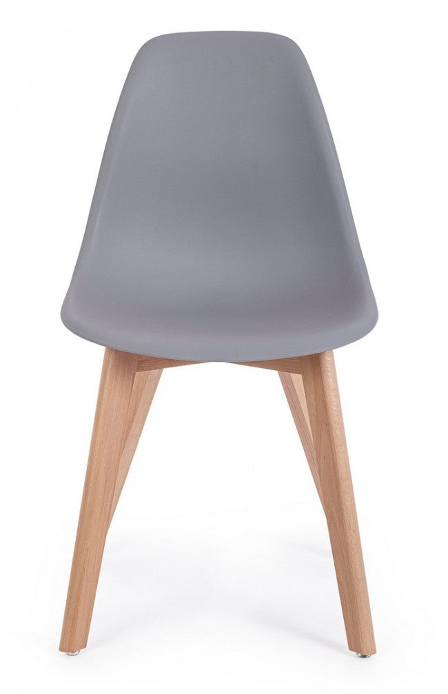 4x Sillas de sistema gris