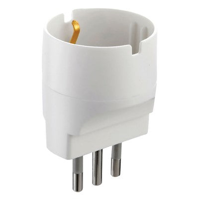 Adaptador de enchufe individual 2P T 16A