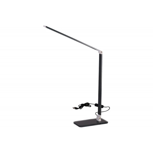 Lámpara de mesa mosca gris oscuro