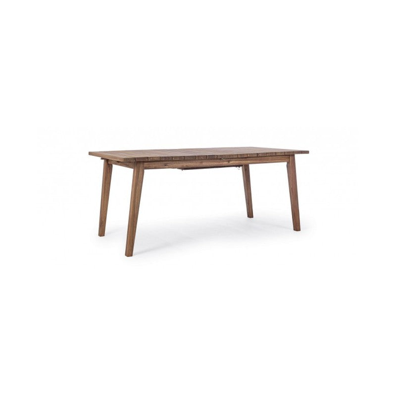 Mesa extensible de madera para exterior VARSAVIA 180-240x90x h76 cm