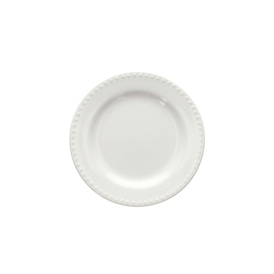 Plato de postre línea Shabby Colette blanco 20,5 cm