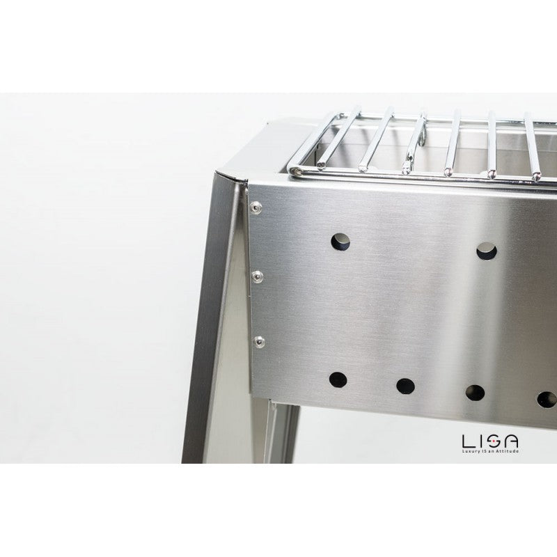 Cocedor de pinchos de acero Miami 1500, fácil de cerrar