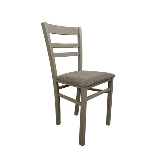 Silla cromica asiento capuchino Savoy 101