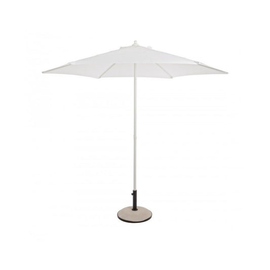 Sombrilla exterior Delfi blanco Bizzotto 270 cm