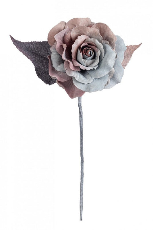 12x Púas Rosa Coline Azul/Marrón