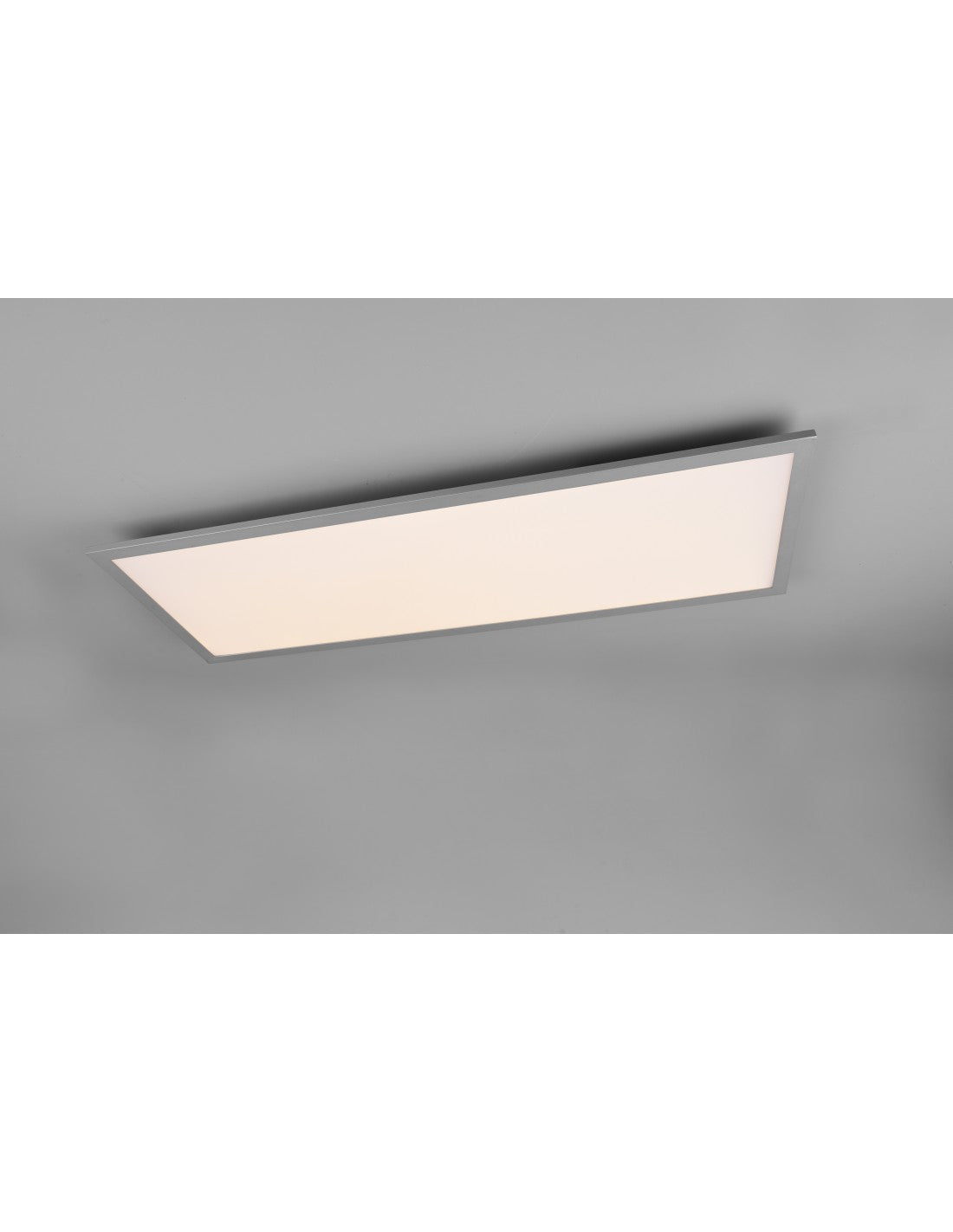 Lámpara de techo con apliques modernos, atenuador LED, iluminación en trío de aluminio Alpha de 34w