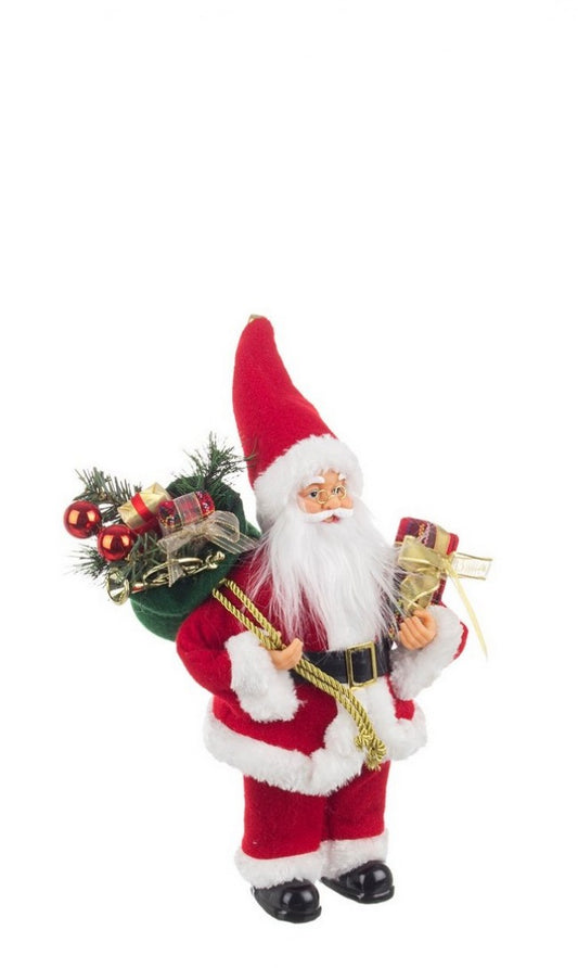 8x Soporte Tradicional de Papá Noel Xs