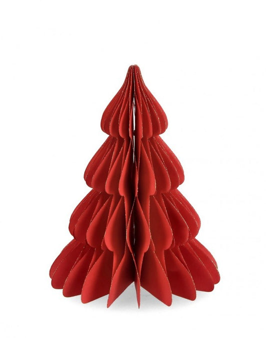 8x Pino Vik 4P Papel Rojo D23X30H