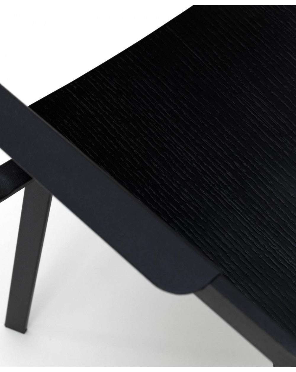 4x Silla de madera lacada - Cabecero de mesa Woody