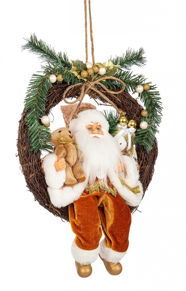 4x Corona de Bronce Santa Anthon D30