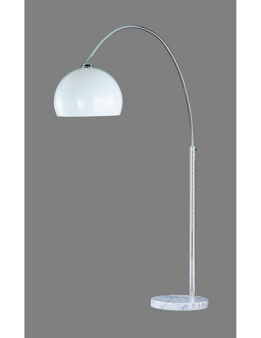 Lámpara de pie arqueada 1xE27 Sola Cromo Trio Lighting