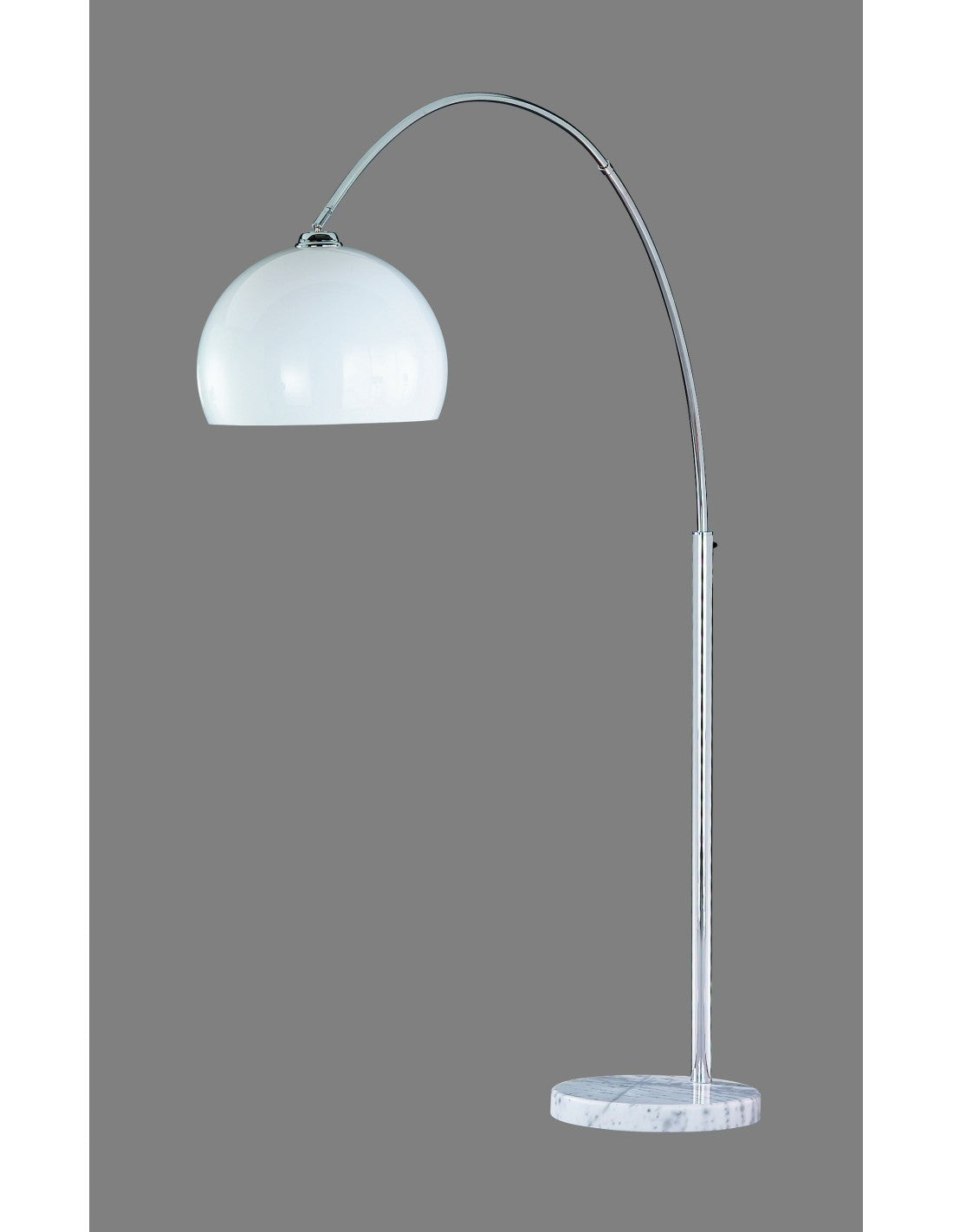Lámpara de pie arqueada 1xE27 Sola Cromo Trio Lighting