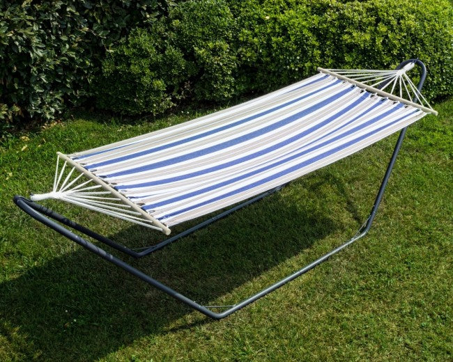 Soporte para hamaca en acero.