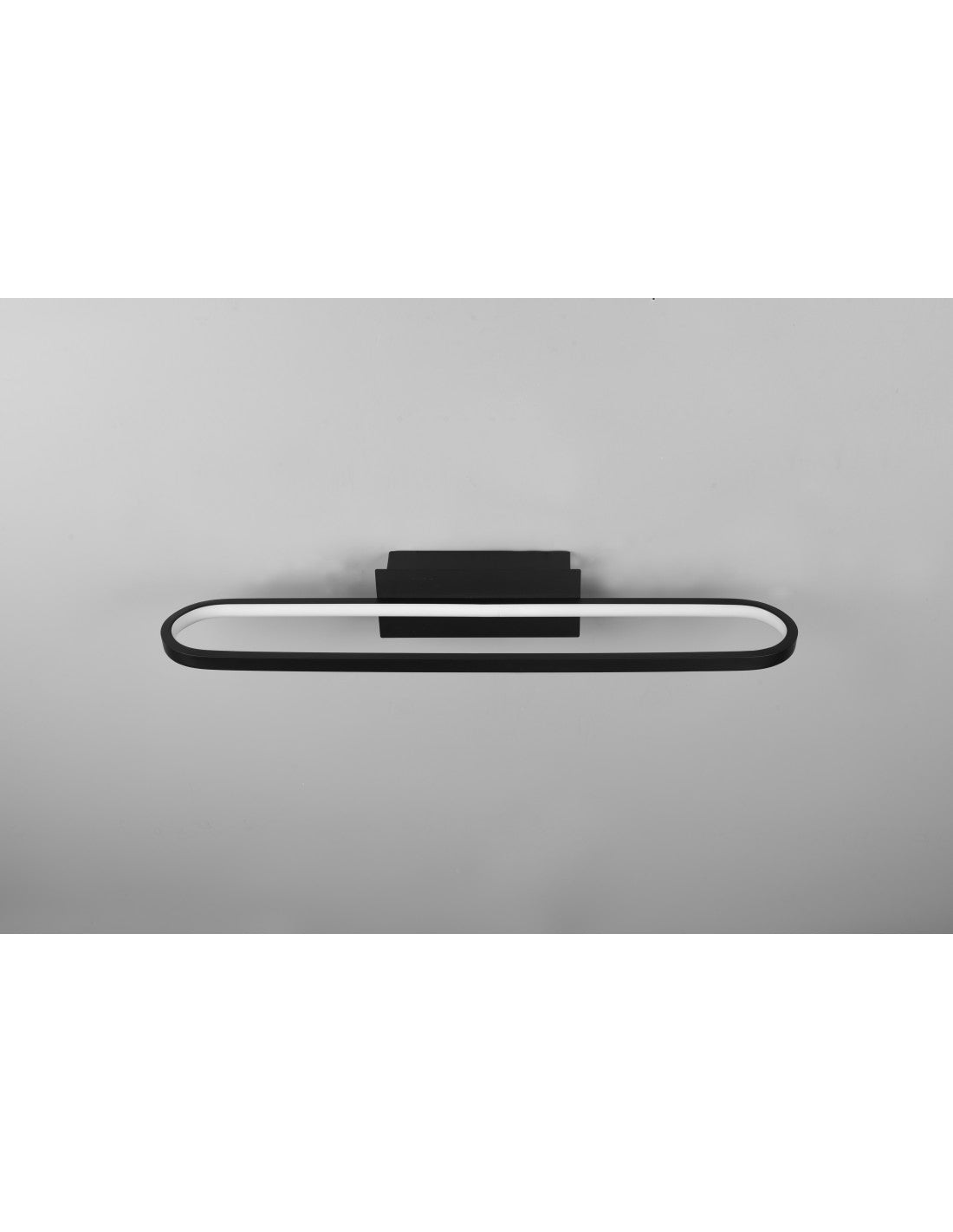 Lámpara de espejo LED para baño moderno Gianni negro IP44 Trio Lighting