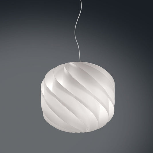 Suspensión 3 Luces Blanco en Metal Cromado Cm. 72x70h