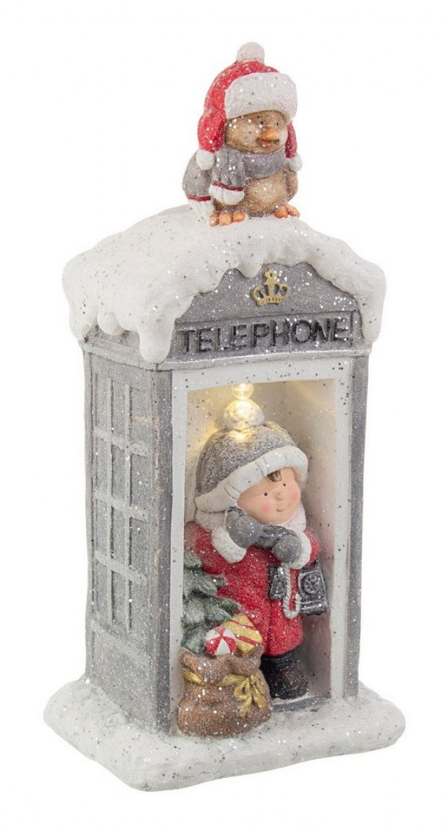 1x cabina telefónica Shiver Grey C