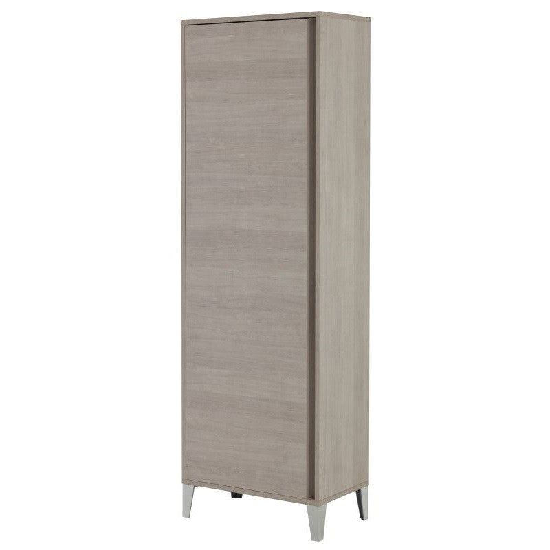 Armario para escobas de roble claro 60x35x h170cm
