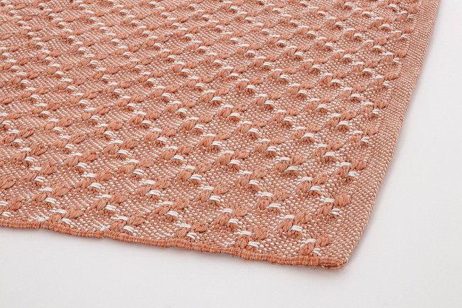 Alfombra de exterior Bhajan rosa 200 x 300 cm