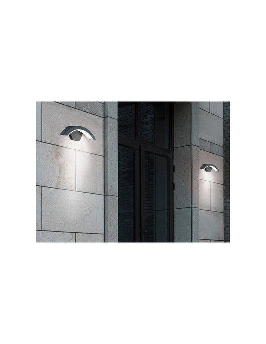 Aplique LED para fachada exterior Harlem Antracita IP54 Trio Lighting