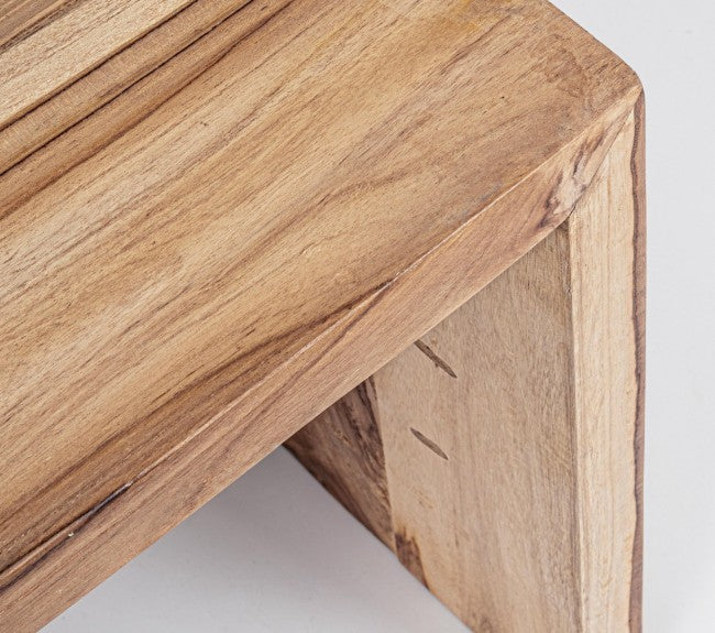 Mesita Rocio De Madera Cm. 45x45h