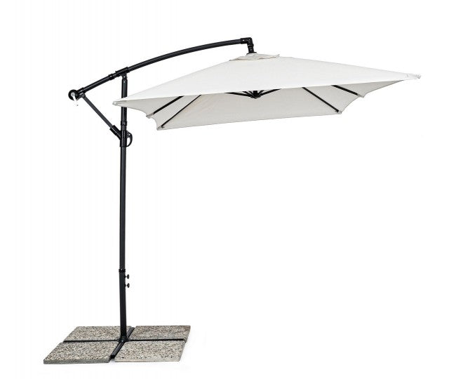 Paraguas de brazo Texas 2x3 cm antracita-natural